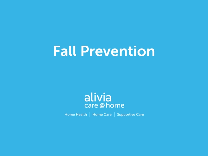 Fall Prevention Awareness Week: September 22–26, 2025